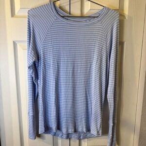 Aerie Striped Long Sleeve Top